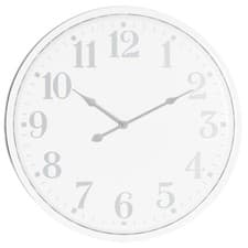 Image of Hill Interiors Aubrey Wall Clock49cm x 4cm x 49cm White HI4512