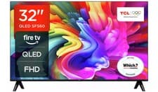 Image of TCL 32 Inch Smart TV HDR QLED Freely YouTube Netflix WiFi HDMI USB Bluetooth