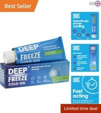 Image of Cooling Pain Relief Gel for Muscle and Joint Aches - 35g Portable Tube