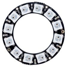 Image of Adafruit NeoPixel Ring 12 Addressable RGB LEDs