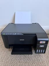 Image of Epson EcoTank ET-2861 All-in-One Wireless Inkjet Printer, 1 page printed