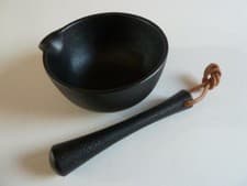 Image of Mortar & Pestle, Chusin Kobo Japanese Handmade, Designer Schleifschale