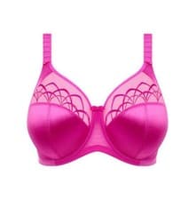 Image of Elomi Cate Camellia Full Cup Banded Bra In Pink - Size UK38DD - New With Tags 