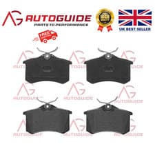 Image of New Peugeot 207 208 307 308 1007 Partner Rear Brake Pads Set 1988 On REF PAD1020
