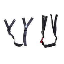Image of Helmet Chin Strap Adjustable Nylon Easy to Install Universal Hard Hat Chin