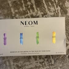 Image of NEOM Moments of Wellbeing in The Palm of Your Hand Gift Set 4 x 30ml - BNIB
