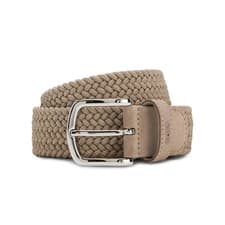 Image of BOSS Belt - BOSS Sash Elasticated Woven Belt - Navy, Beige - 50537169 - BNWT