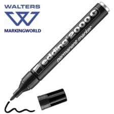 Image of Edding 2000 C Permanent Marker Pen | Bullet Nib | Refillable  All Colours