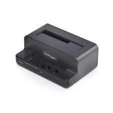 Image of StarTech M.2 NVMe to 2.5/3.5inch SATA Drive Duplicator Dual Bay Standalone SS...