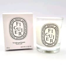 Image of 💜 Diptyque Figuier Scented Candle 35g Small Votive Candle, Brand New & Boxed