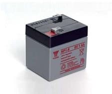 Image of YUASA NP1-6, 6V 1AH 20HR RECHARGEABLE VALVE REGULATED LEAD ACID BATTERY