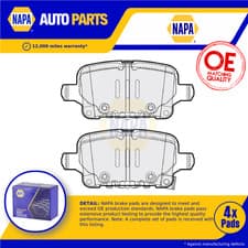 Image of Brake Pads Set fits VAUXHALL INSIGNIA B 2.0D Rear 2017 on NAPA 13517515 Quality