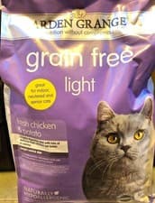 Image of ARDEN GRANGE LIGHT : 400g, 2kg, 4kg Dry Cat Food bpl Grain Free Hypo Allergenic