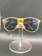 Image of Persol 9649s Men's Sunglasses Miele  Frame Polar  Gradient Blue Lenses RRP 287