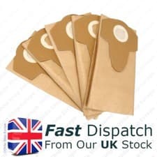 Image of 5 Bags for DRAPER WDV30SSB 30 Litre Vacuum Cleaner Hoover Dust Bag