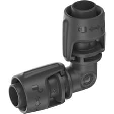 Image of Gardena MICRO DRIP L Joint Pipe Connector 1/2" / 12.5mm Pack of 2