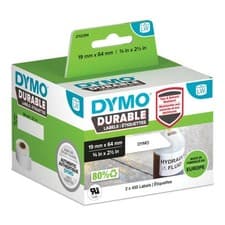 Image of Original Dymo 2112284 Durable 19mm x 64mm Adhesive Labels