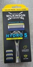 Image of Wilkinson Sword Hydro 5 Sensitive Razor For Men Handle & 4 Cartridges
