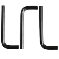 Image of 3mm Metric Short Arm Allen Key / Hex Wrench / M3 Hexagon Keys / Wrenches