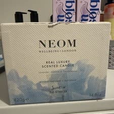Image of NEOM- Real Luxury Scented Candle, 3 Wick | Lavender & Rosewood 3 (420g)