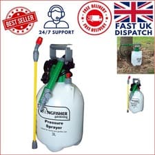 Image of Lightweight 3L Pressure Sprayer with Shoulder Strap - Safe Outdoor Cleaning Tool
