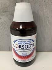 Image of Corsodyl Alcohol Free Mint Flavour 300ml
