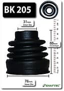 Image of SHAFTEC CV BOOT KIT BK205 FOR FIAT LANCIA SAME DAY DISPATCH