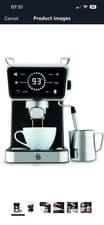 Image of Swan SK22113BLK Core Pump Espresso Digital Coffee Machine, Digital Touch Control