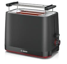 Image of Bosch MyMoment Infuse TAT3M123GB - Compact 2-Slice Toaster with Reheat/Defrost