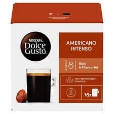 Image of NESCAFÉ DOLCE GUSTO Americano Intenso Coffee Pods (Total 48 Servings)