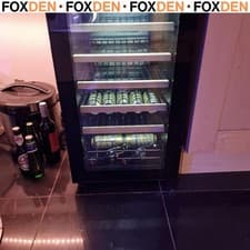 Image of 41 Bottle Wine Fridge, 91 Litre Capacity, 45cm Freestanding Wine Cooler Fridge