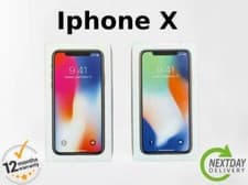 Image of NEW re-SEALED APPLE iPhone X 10 64GB 256GB Factory Unlocked all colours in Box