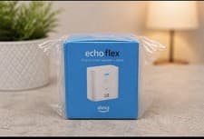 Image of Amazon Echo Flex Plug-in Smart Speaker With alexa White-UK