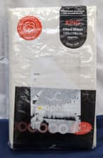 Image of Organic Cotton Fitted Sheet (12”) Thread Count Equivalent (packaging damaged)