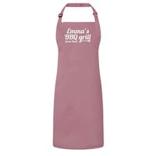 Image of Personalised Men's Apron Ladies Apron BBQ Grill Apron Barbecue Grill Apron Mans