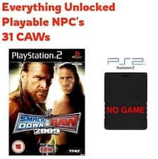 Image of WWE SmackDown vs. Raw 2009 CAWs Save PS2 Memory Card Unlocked Saves
