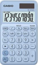 Image of CASIO Calculator SL-310UC, 10 Digits, Trendy Colours, Tax Calculation, Thousands