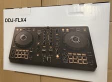 Image of Pioneer DJ DDJ-FLX4 2-Channel DJ Controller for Rekordbox and Serato