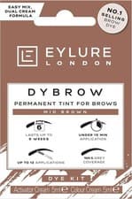 Image of Eylure Dybrow Dye Kit - Mid Brown Permanent Tint NEW FREEPOST