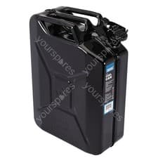 Image of Draper Steel Fuel Can, 20L, Black