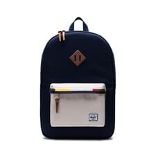 Image of Herschel Heritage Backpack - Peacoat /Birch RRP £65
