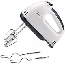 Image of Electric Handheld Whisk 7 Speed Hand Mixer Kitchen Egg Beater Cream Cake Blender