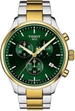 Image of Tissot Chrono XL Classic 45MM Green Dial Two Tone Men's Watch T116.617.22.091.00