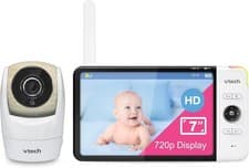 Image of VTech VM919HD Baby Monitor 7" HD 360° Pan Tilt Camera Night Vision 1000ft