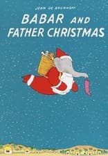 Image of Babar and Father Christmas by Jean De Brunhoff (English) Hardcover Book