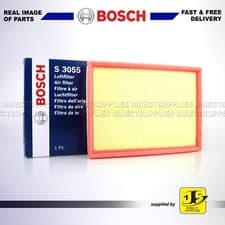 Image of BOSCH AIR FILTER FOR OPEL VAUXHALL COMBO Mk II TOUR CORSA MERIVA TIGRA S3055
