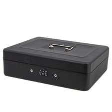 Image of Time to Sparkle 6" 8" 10" 12" Metal Cash Box Combination lock Securuty Deposit