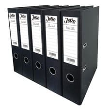 Image of  Lever Arch Files 5-Pack A4 Document Paperwork Filing 560 Sheets Home Office
