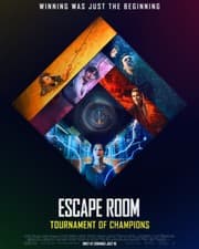 Image of ESCAPE ROOM: TOURNAMENT OF CHAMPIONS film poster - glossy A4 print