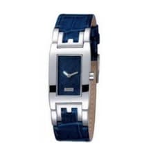 Image of Silver Blue Esprit Ladies Watch Real Leather Strap Analogue RRP £70